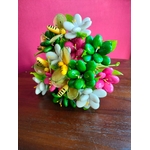 Vase garden bouquet frésias abeilles dragées chocolat 2