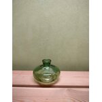 Vase verre vert