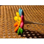 Fleur Smiley multicolore dragées chocolat 3