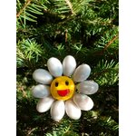 Fleur Smiley blanc dragées chocolat 7