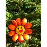 Fleur Smiley orange dragées chocolat 7