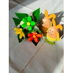 Mini bouquet de Pâques chocolat et dragées1