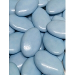 Dragées chocolat noir couleur bleu galaxie