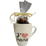 Mug chocolats fête des pères