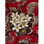 Bouquet chocolat coeur blanc