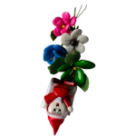 Bouquet Père Noêl dragées chocolat