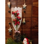 Bouquet étoiles et Père Noël dragées chocolat 2
