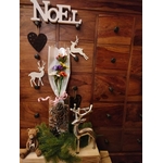Bouquet Noël en couleurs dragées chocolat 1