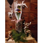 Bouquet Noël en couleurs dragées chocolat 2