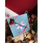 Ecrin chocolats et marguerite de Noël fermé V3