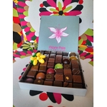 Ecrin invitation chocolats ouvert