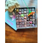 Ecrin partage chocolats ouvert