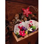 Bouquet Père Noel sensations dragées chocolat 8