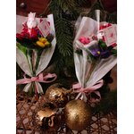Bouquet Père Noel sensations dragées chocolat 4