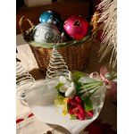 Bouquet de Noël frésias abeille ou coccinelle dragées chocolat 1