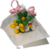 Mini bouquet marguerites en dragées chocolat