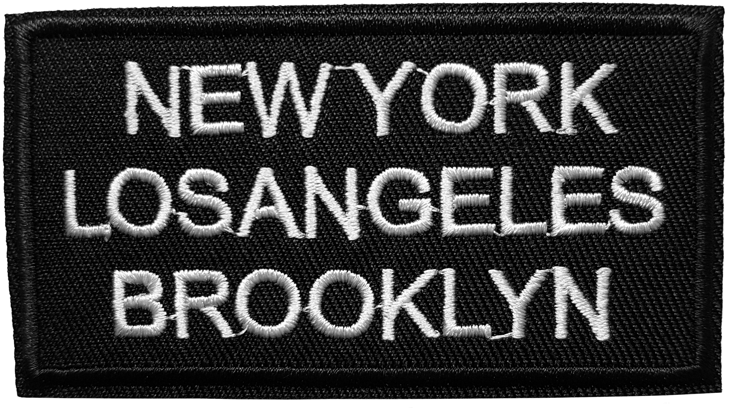 Patch Thermocollant New York Los Angeles Brooklyn