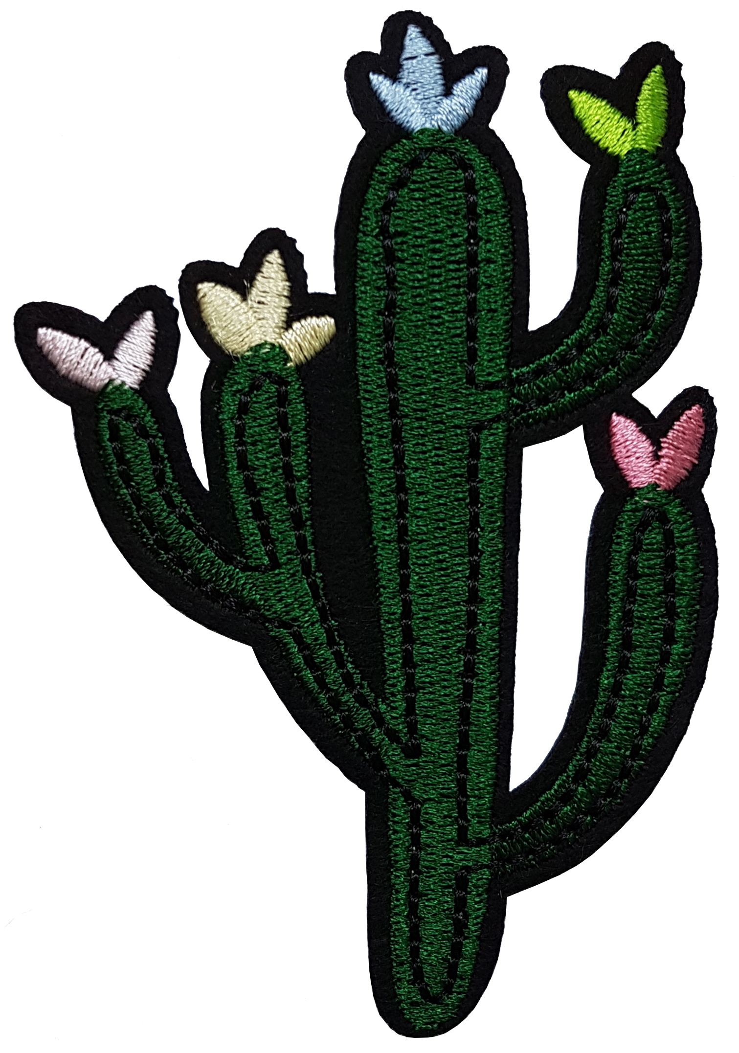 Patch Thermocollant Cactus Fleurs