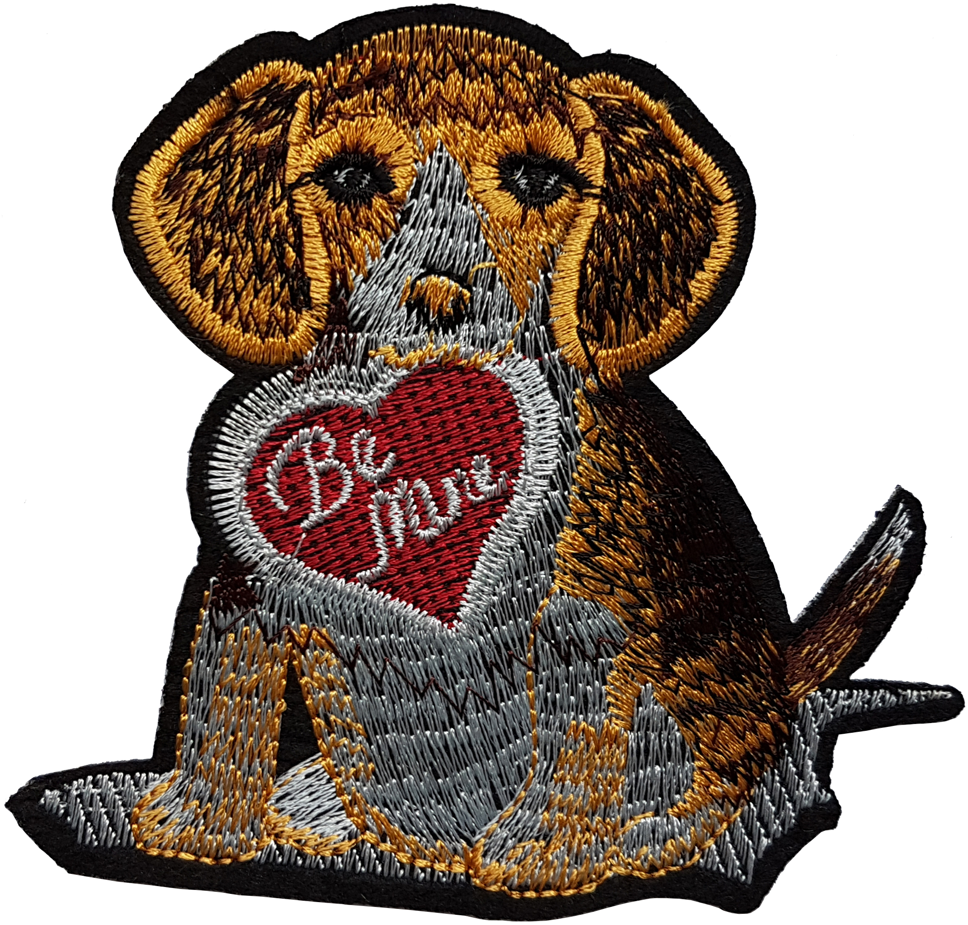 Patch Thermocollant Chien Coeur Adopte Moi