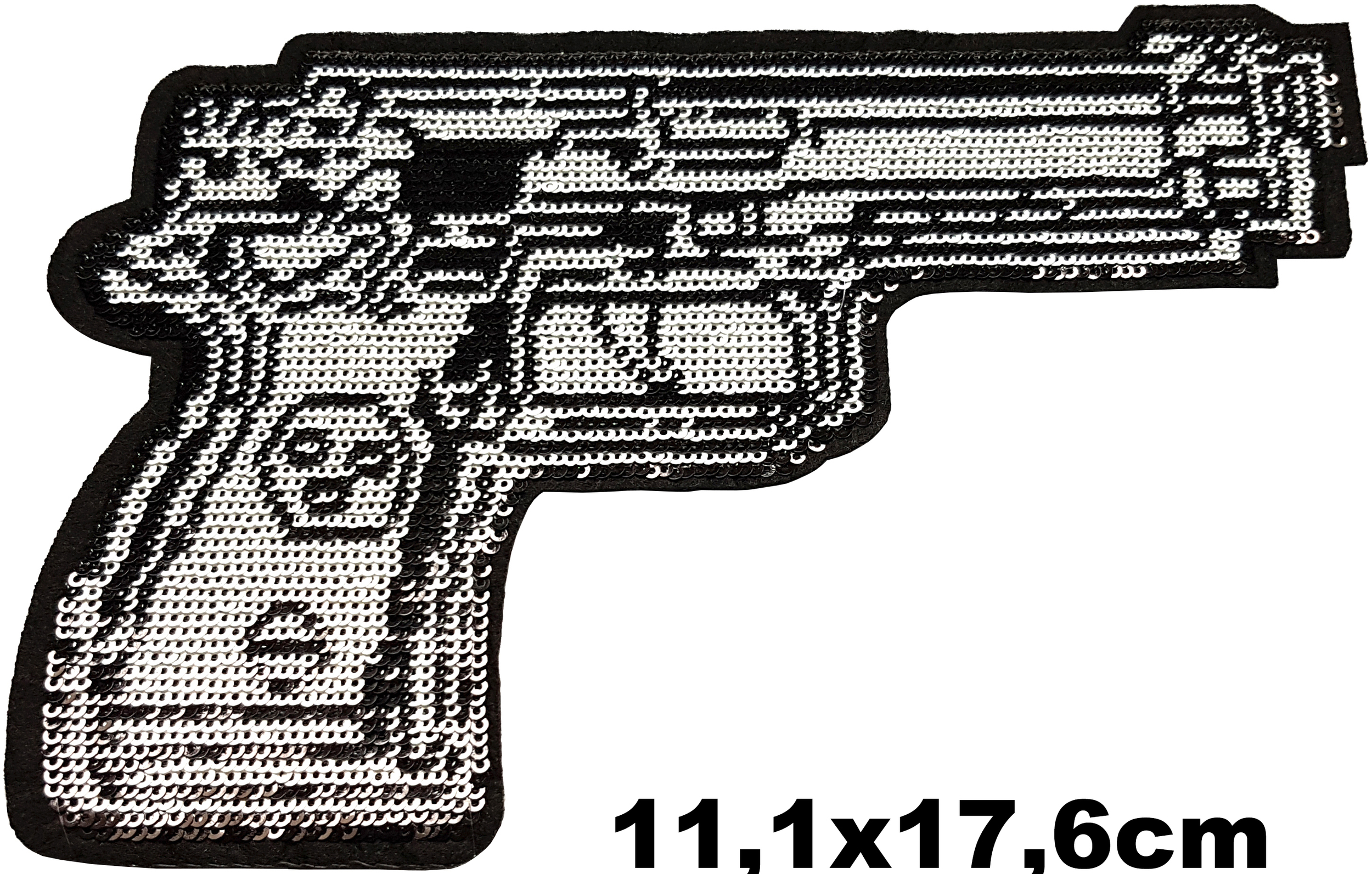 Grand Patch Thermocollant Pistolet Pixel
