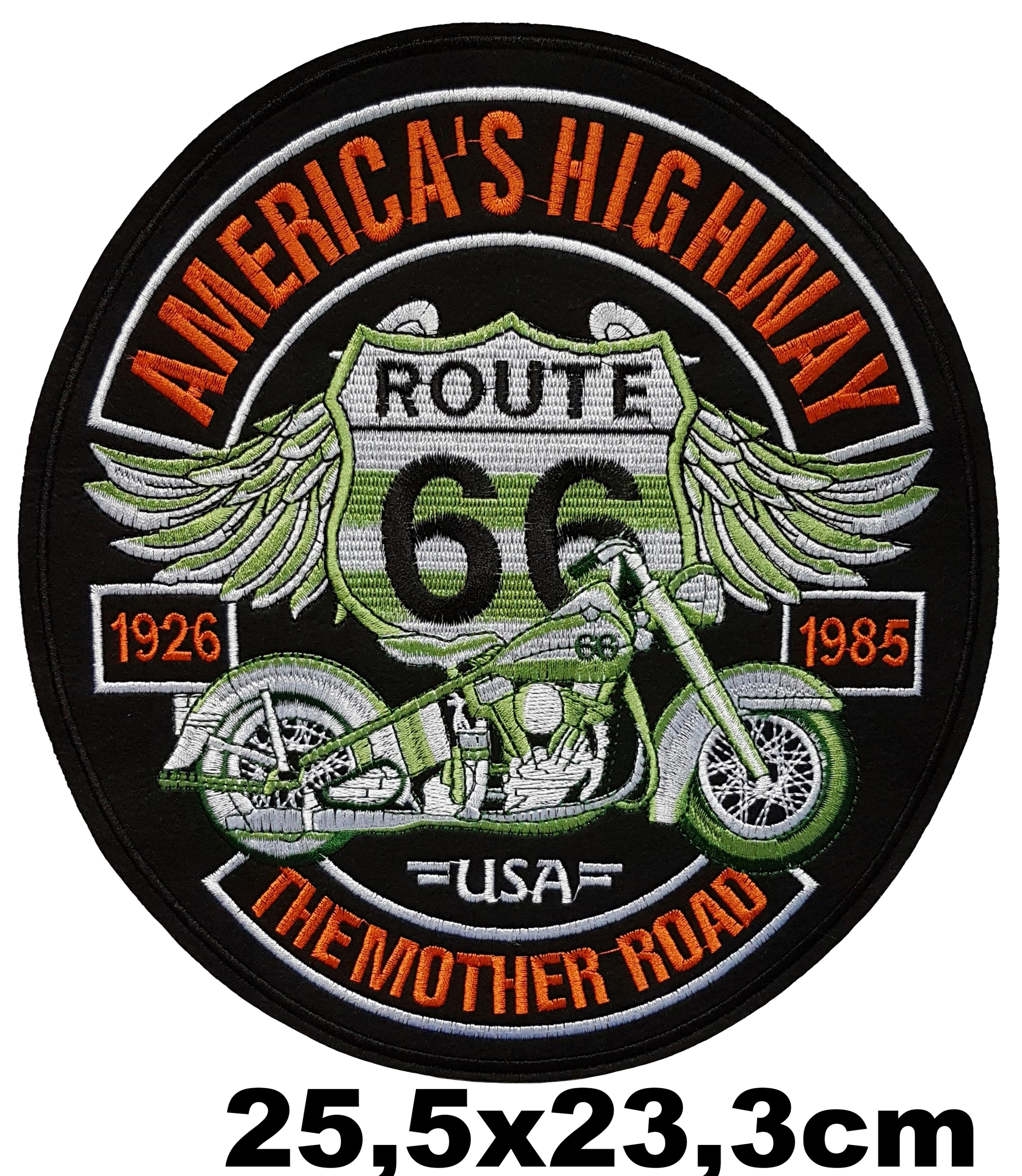 Grand Patch Thermocollant Route 66