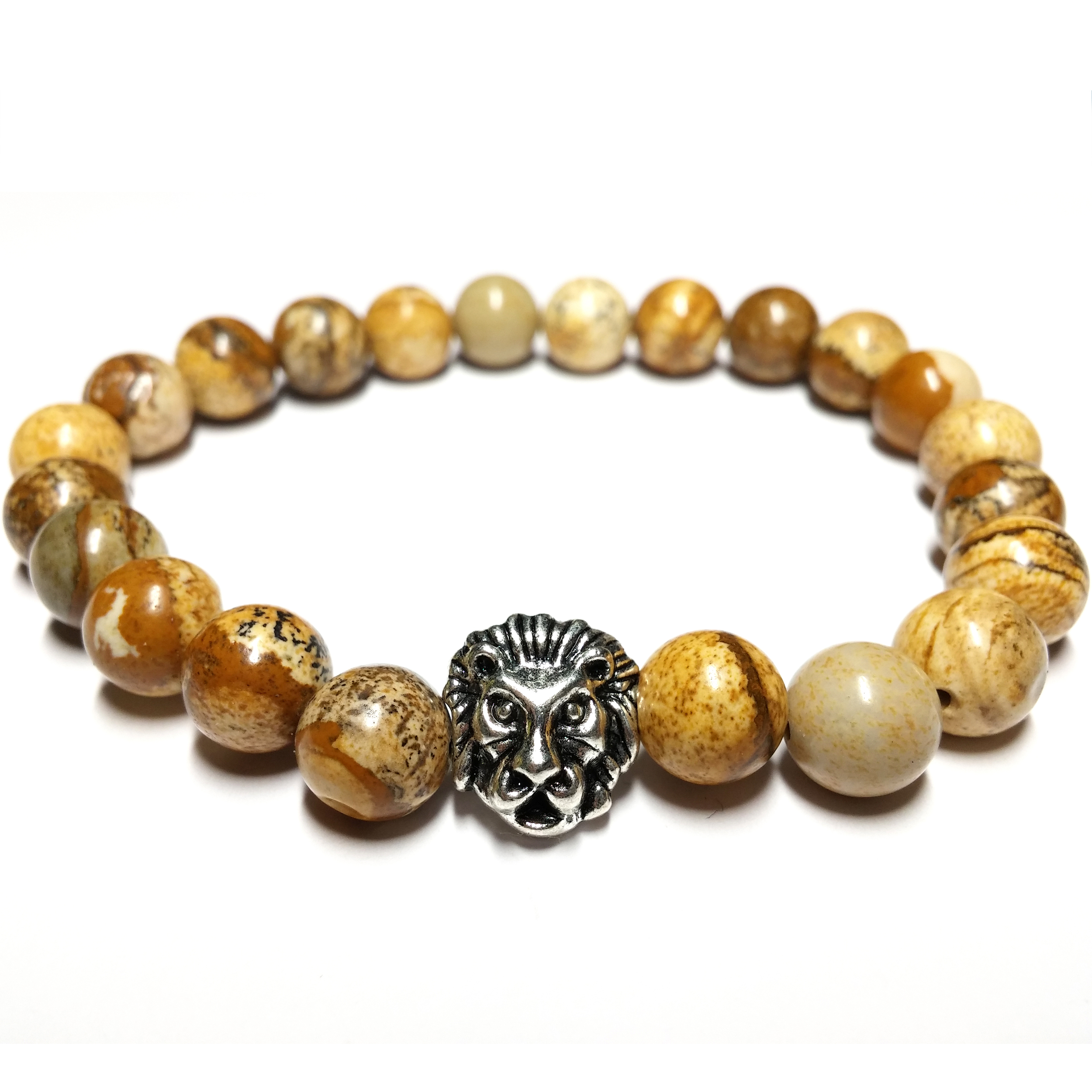 Bracelet Lion Pierre Jaspe 2