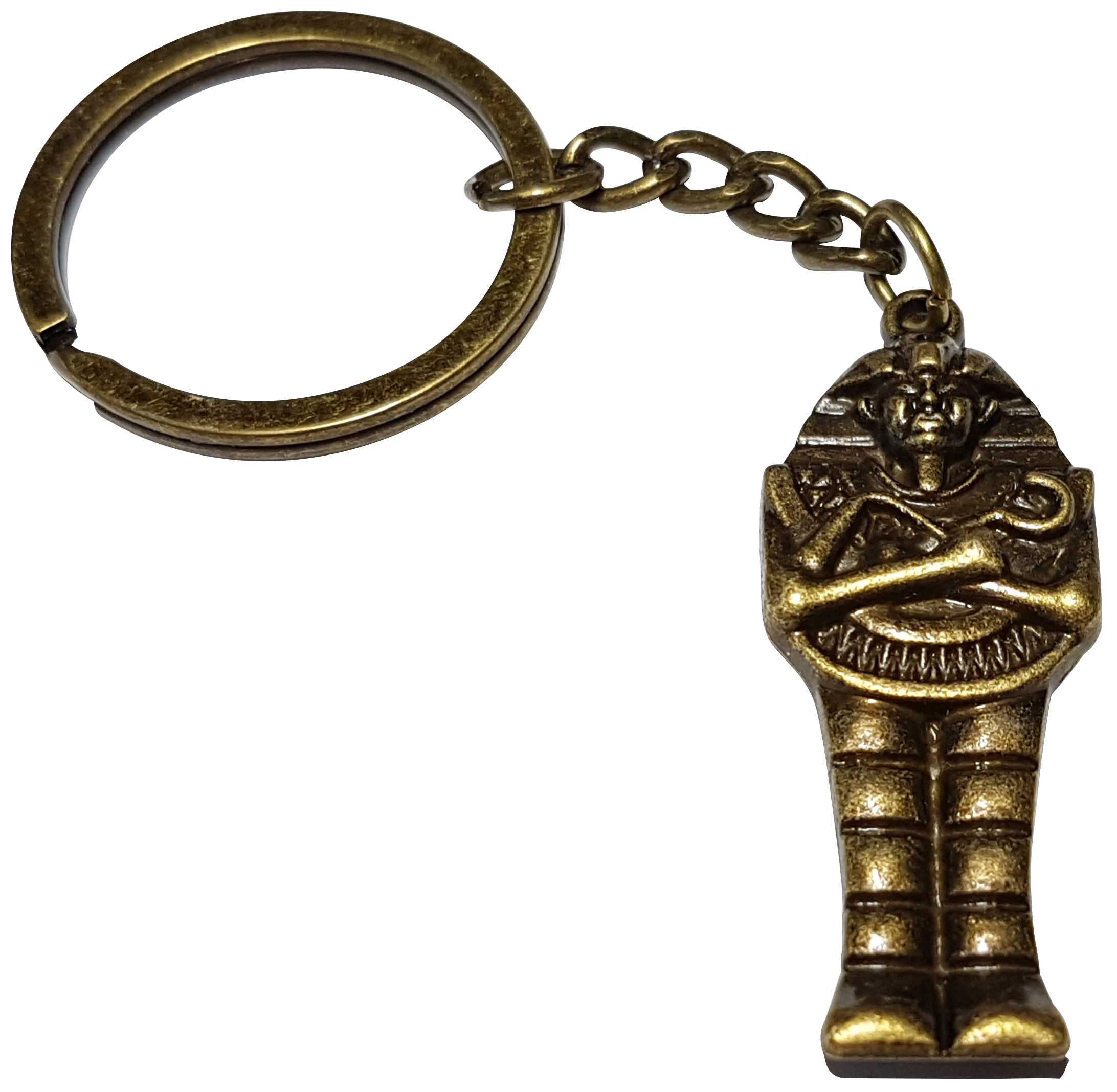 Porte clé métal sarcophage égyptien