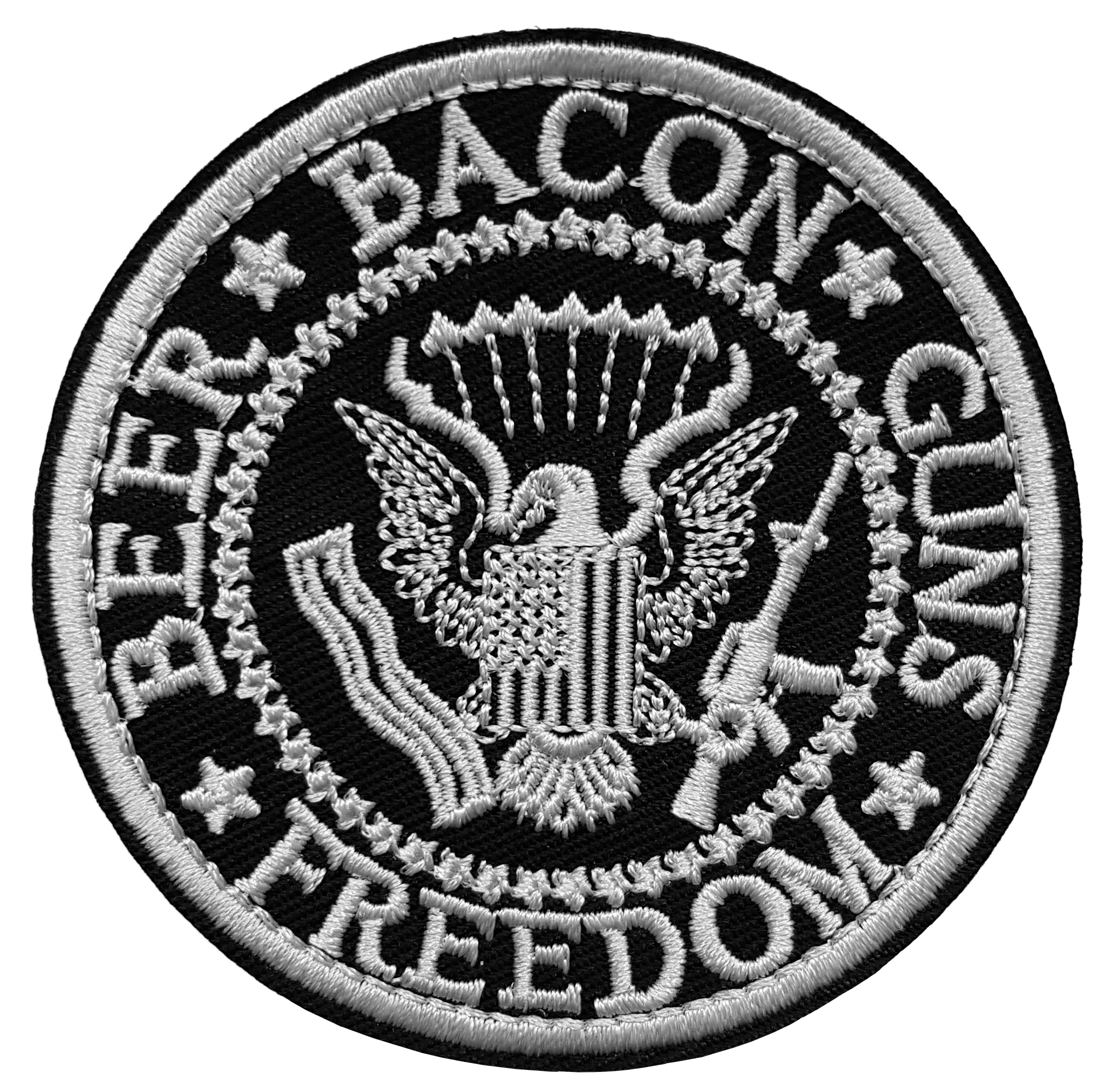 Patch Thermocollant US Bière Bacon Fusils Liberté