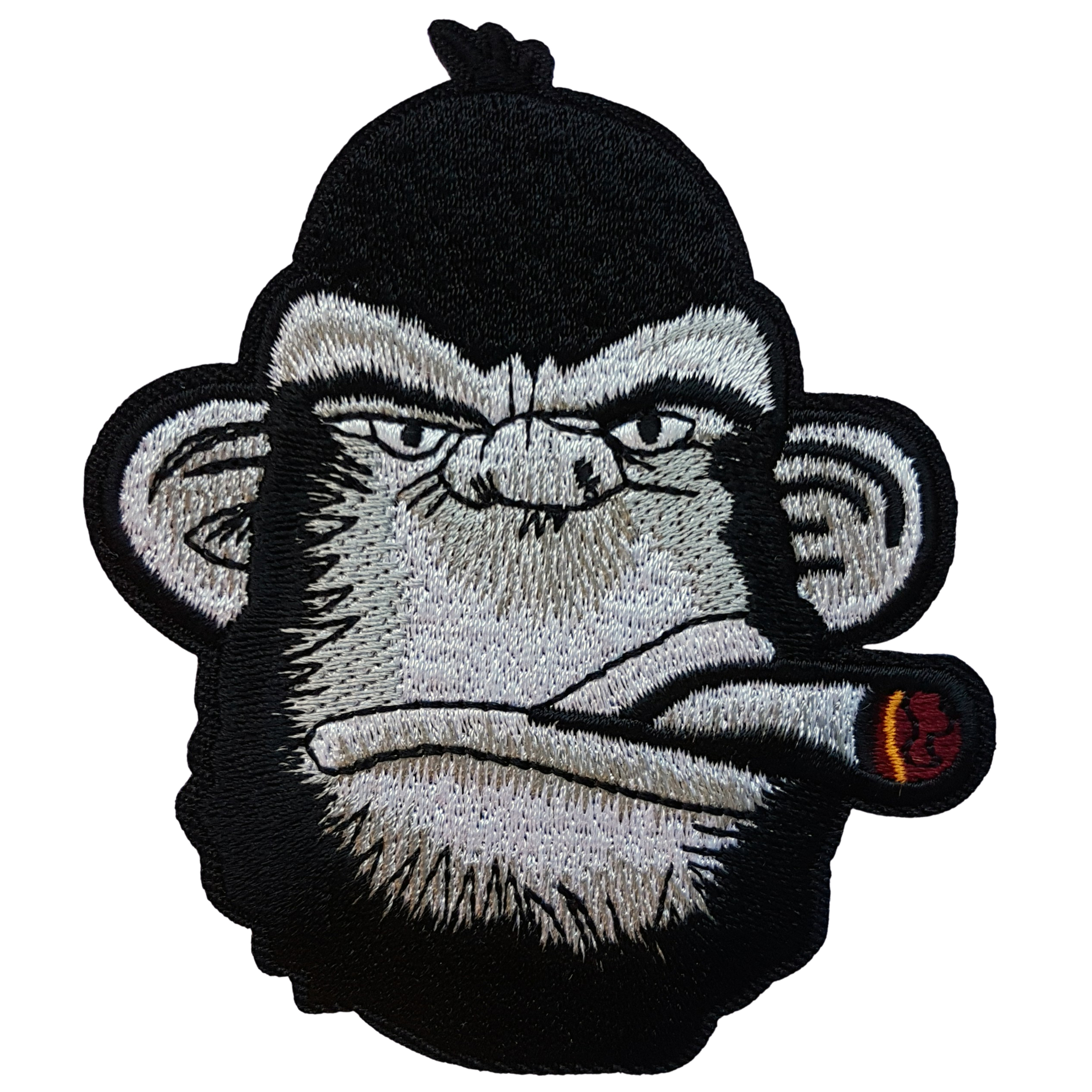 Patch Thermocollant Gorille Cigare Badass