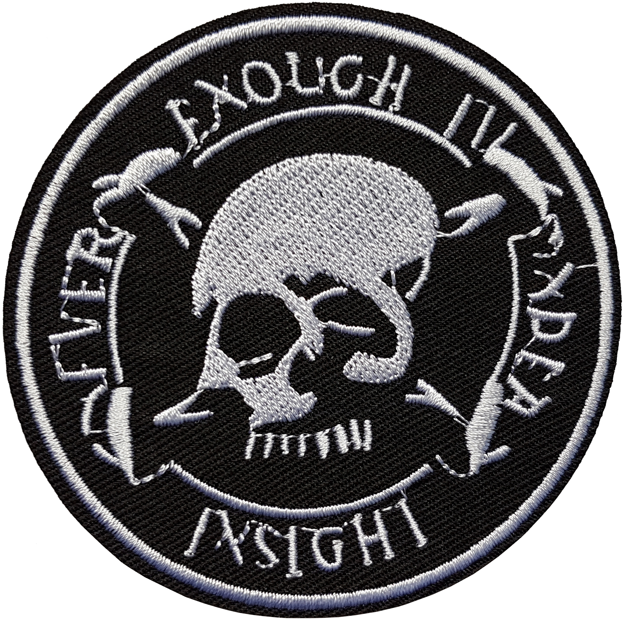 Patch Thermocollant Crâne et OS Never Enough