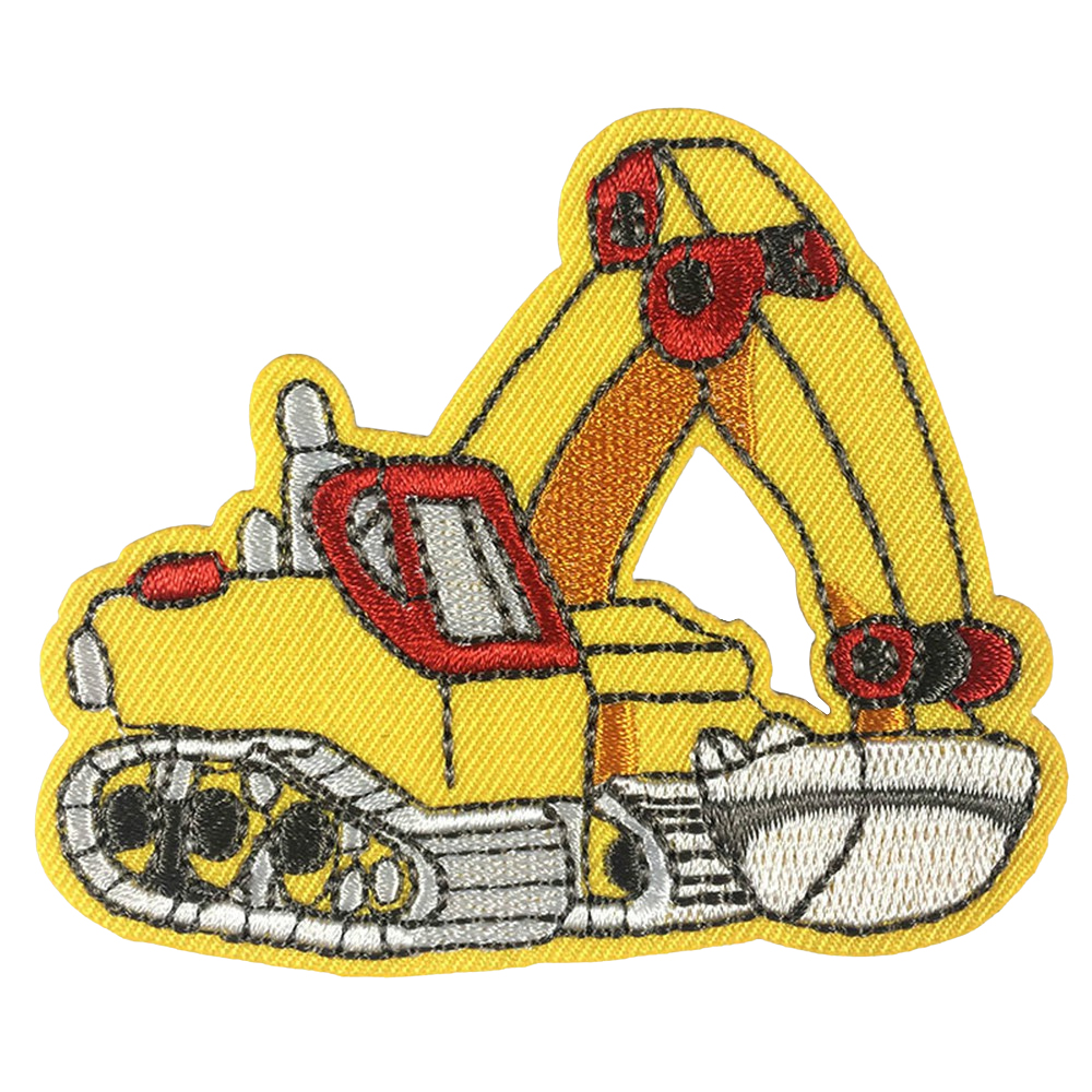 Patch Thermocollant Tractopelle Jaune