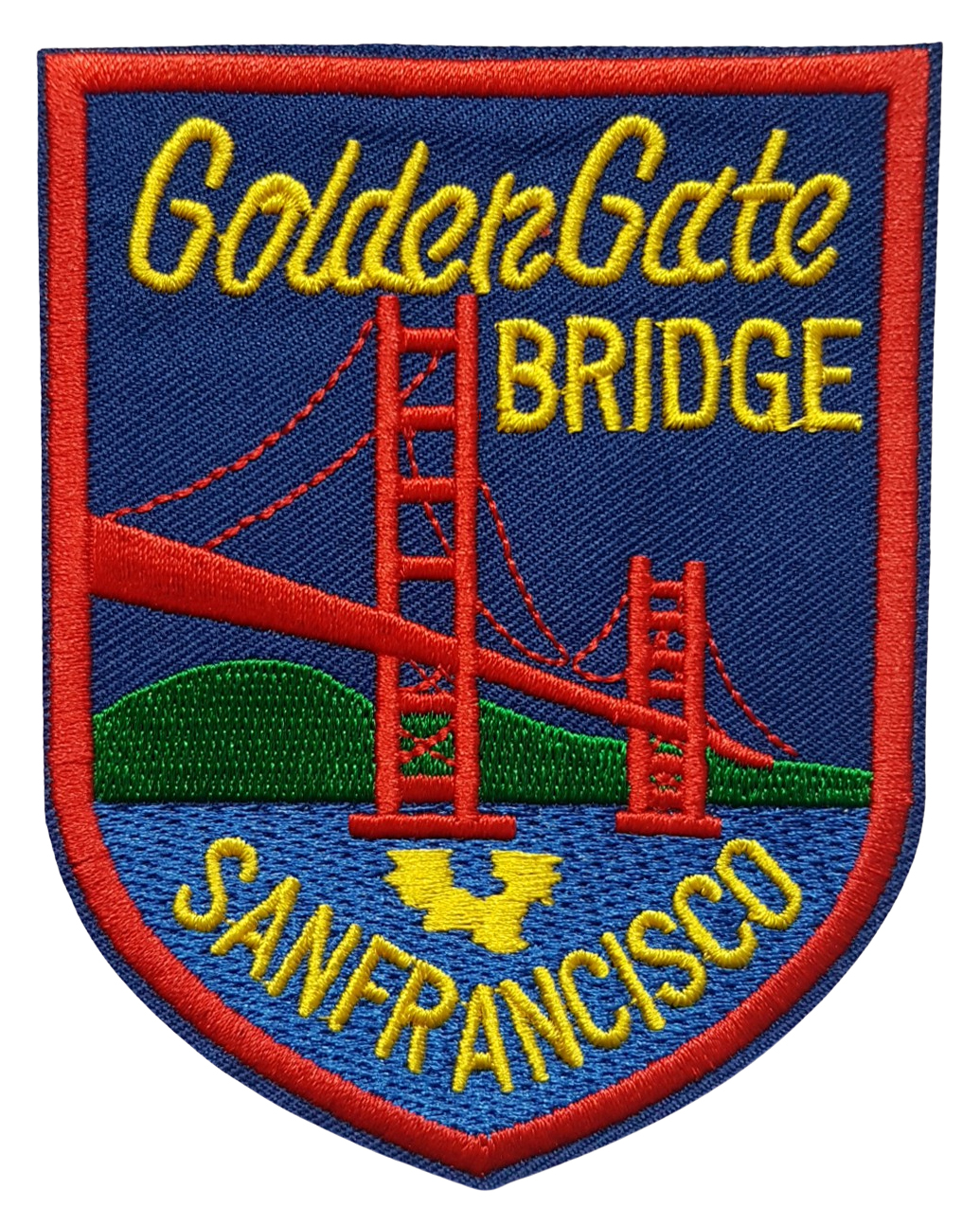 Patch Thermocollant Golden Gate Bridge San Fransisco