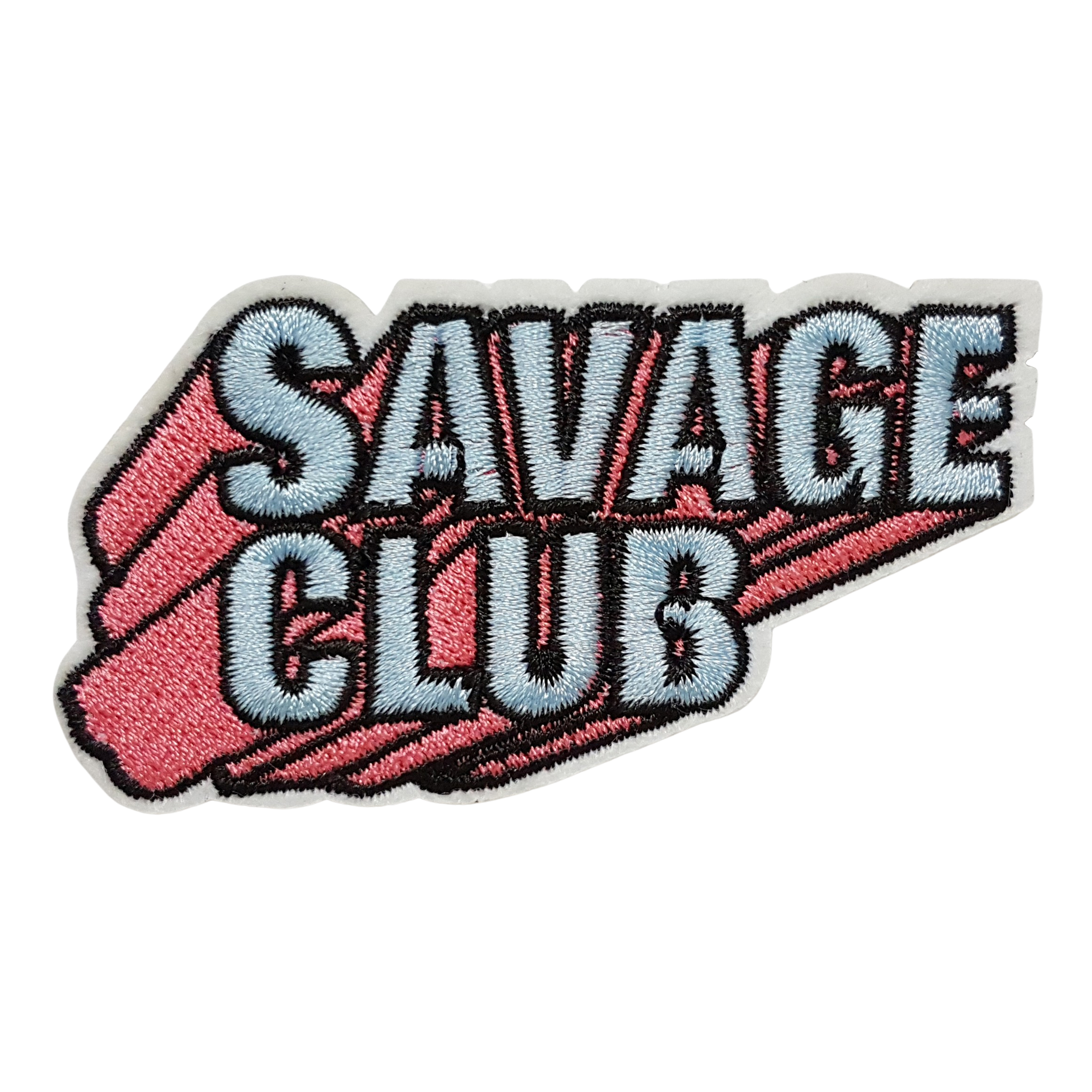 Patch écusson thermocollant Savage club de sauvage