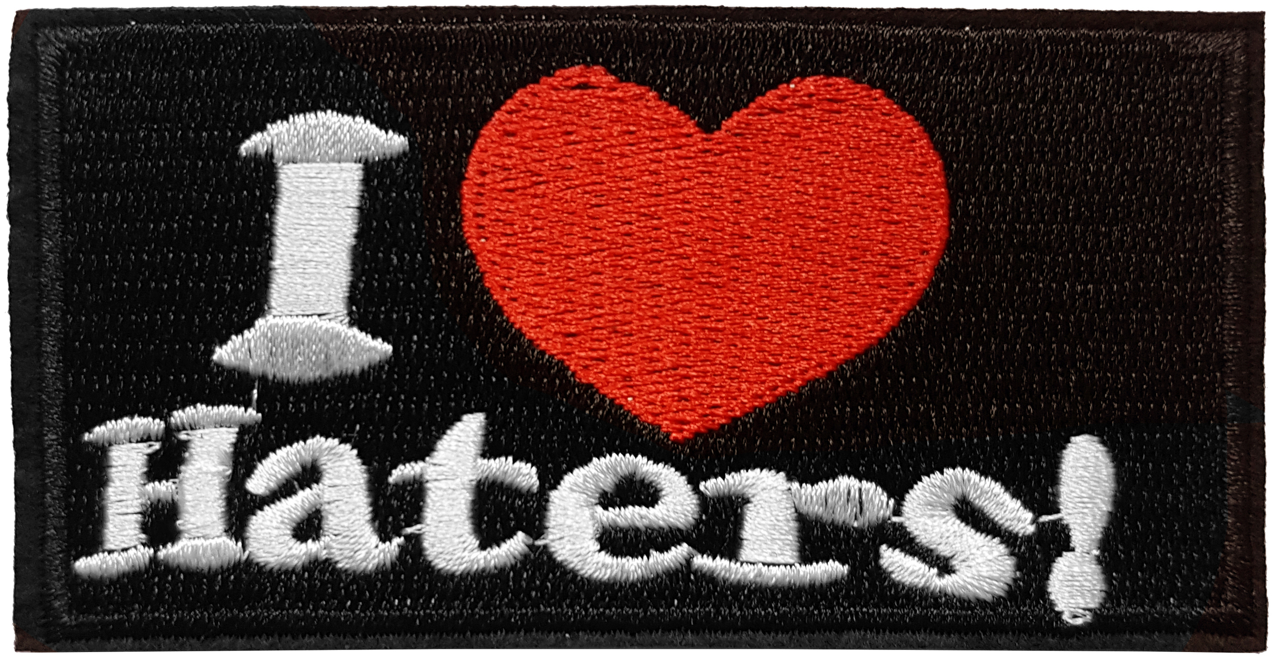 Patch Thermocollant I Love Haters