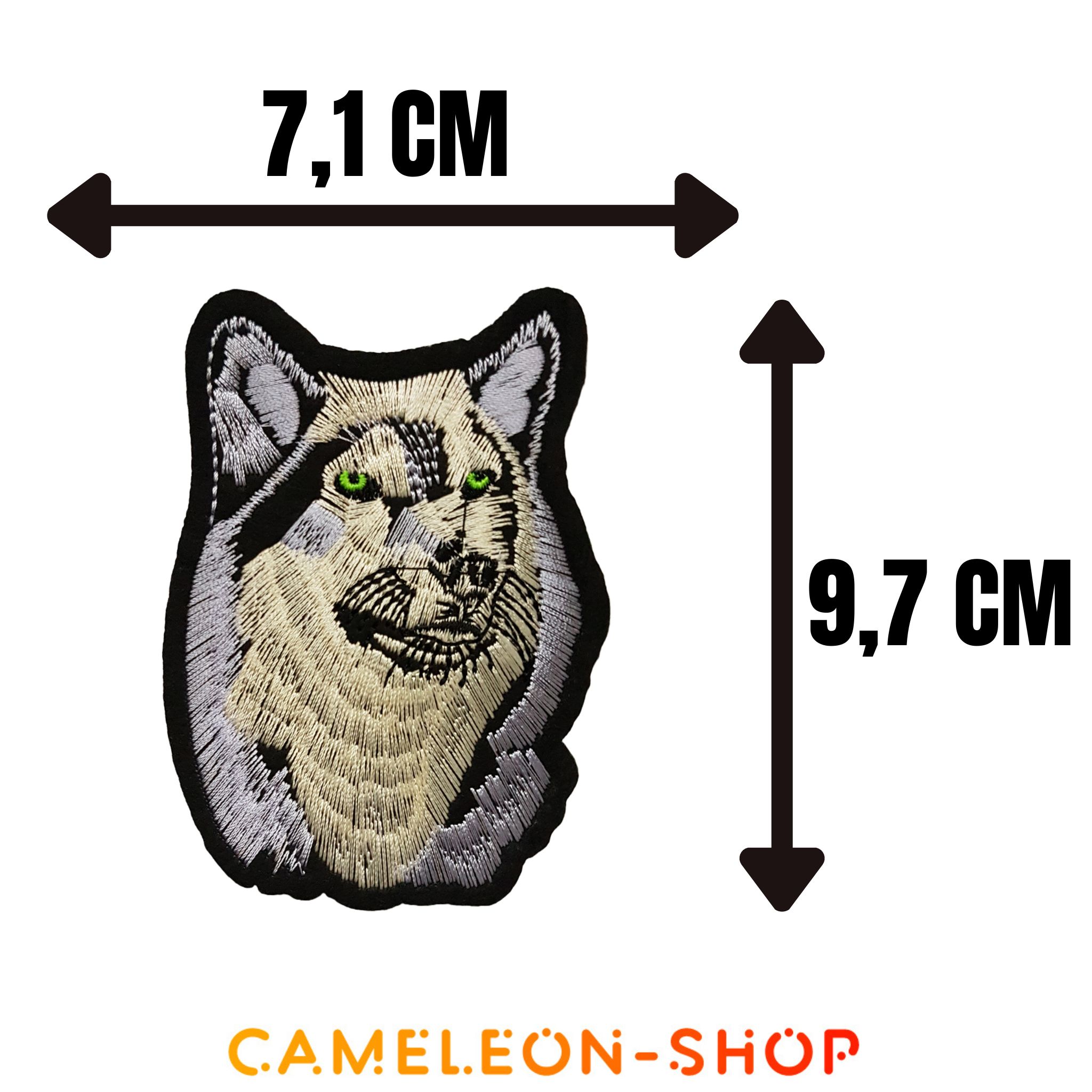 Patch thermocollant chien loup 2