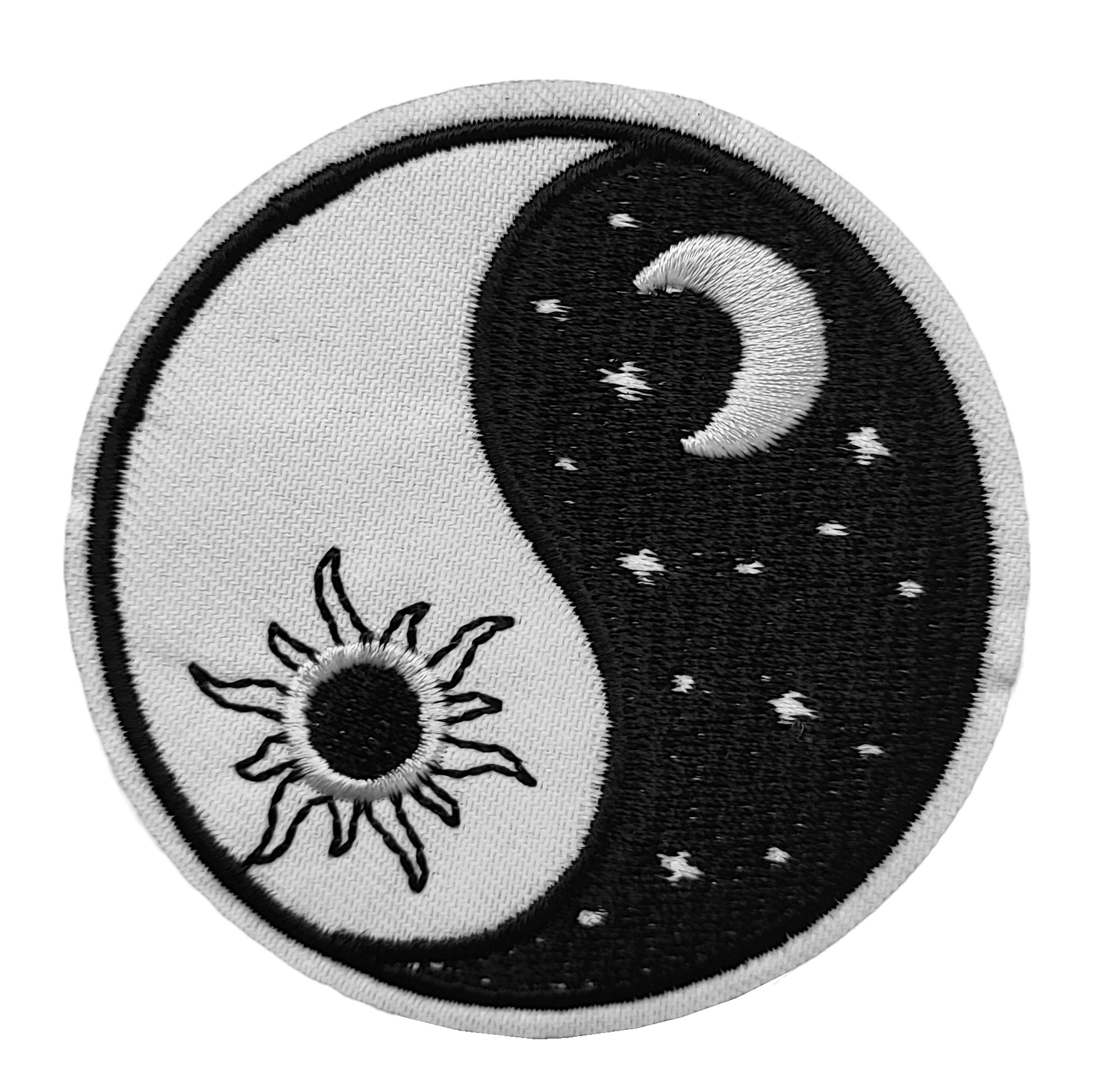 Patch Thermocollant Yin Yang Soleil et Lune