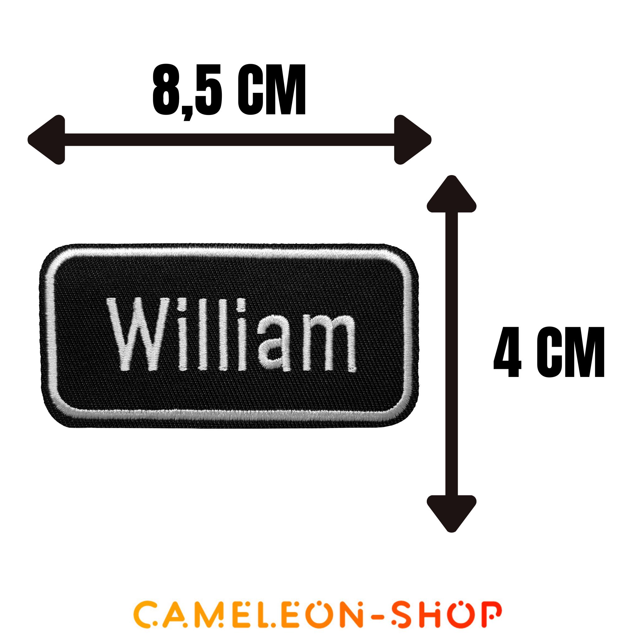 Patch prénom William 2