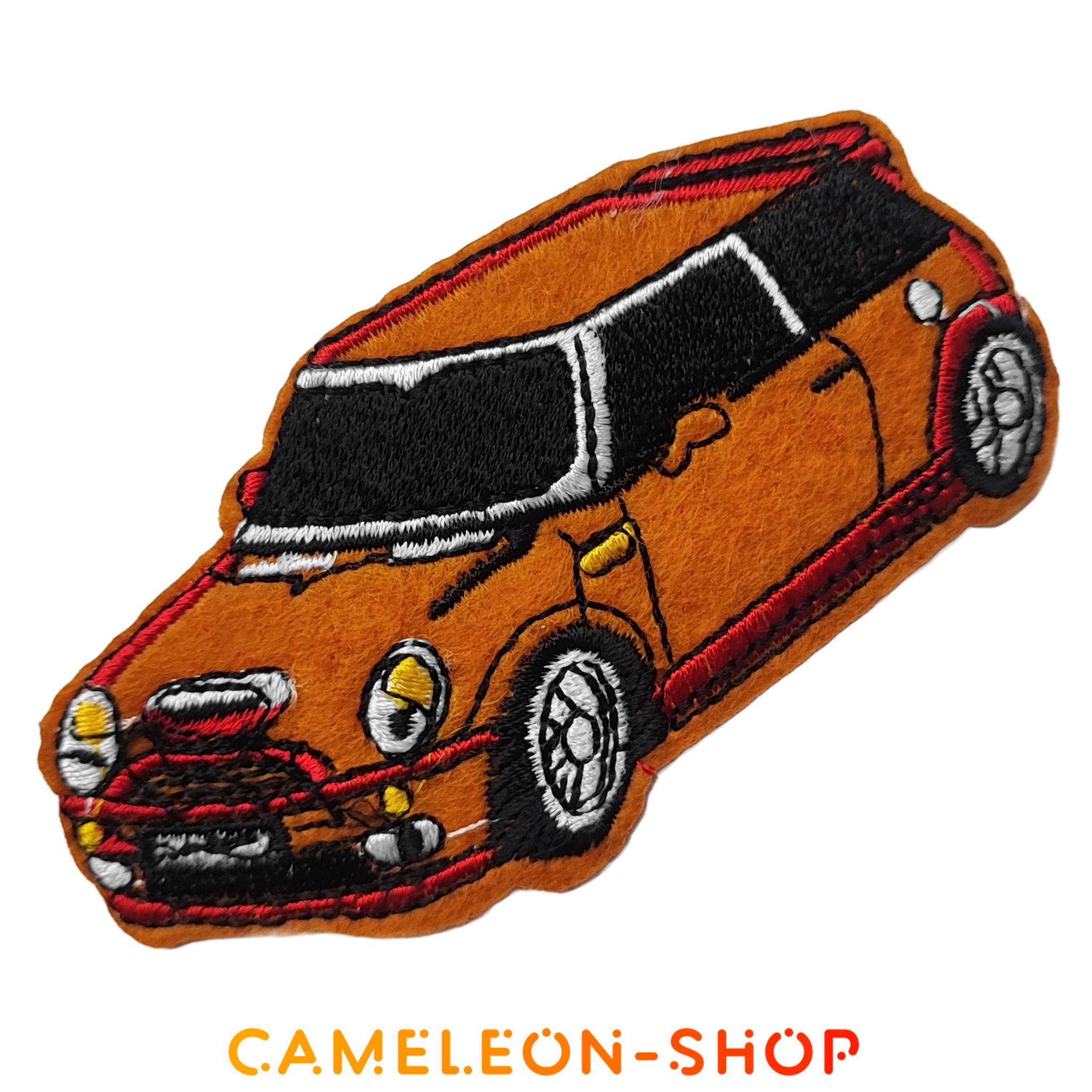 Patch thermocollant voiture orange 3