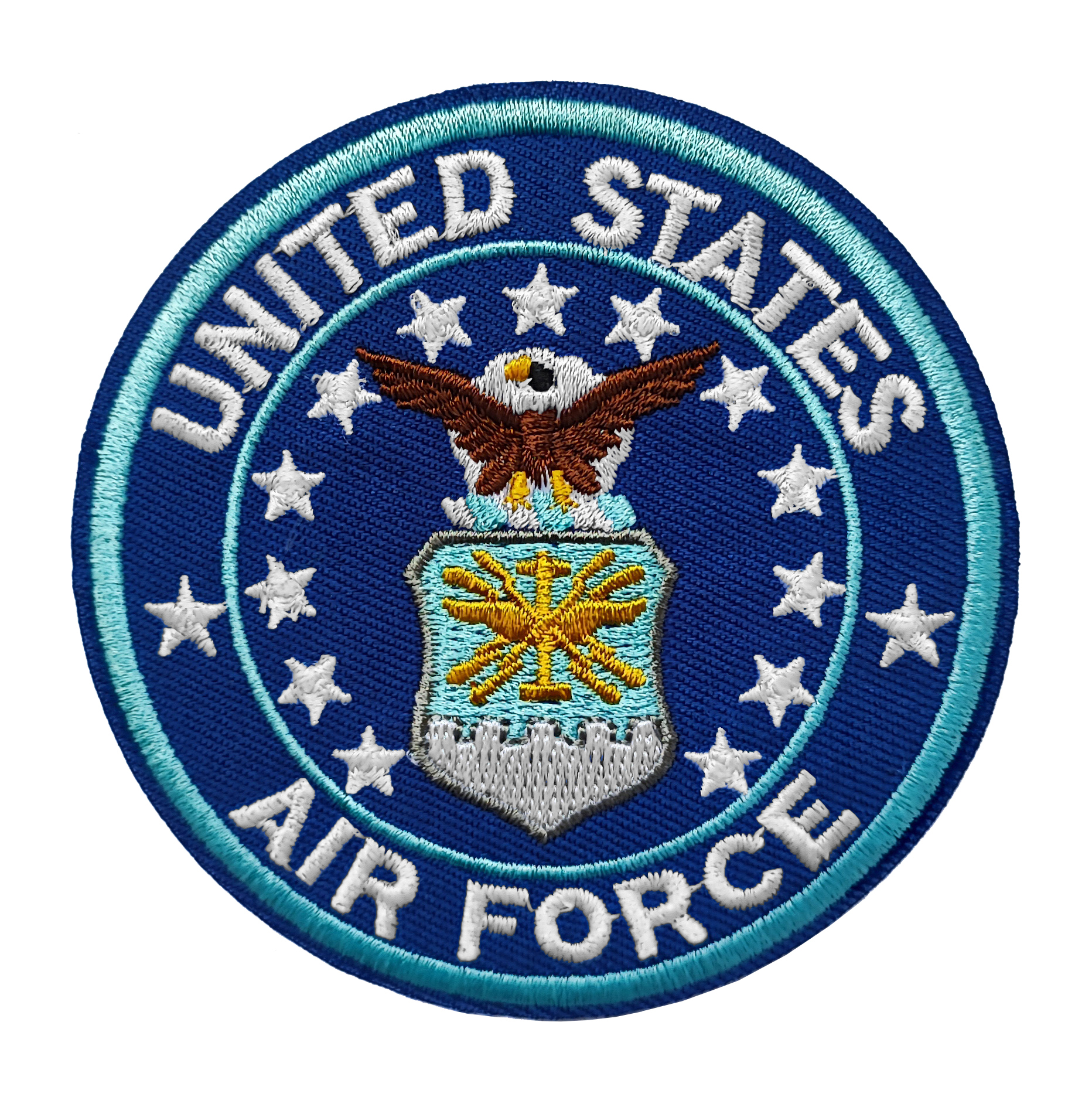 Patch Thermocollant US Air Force Bleu