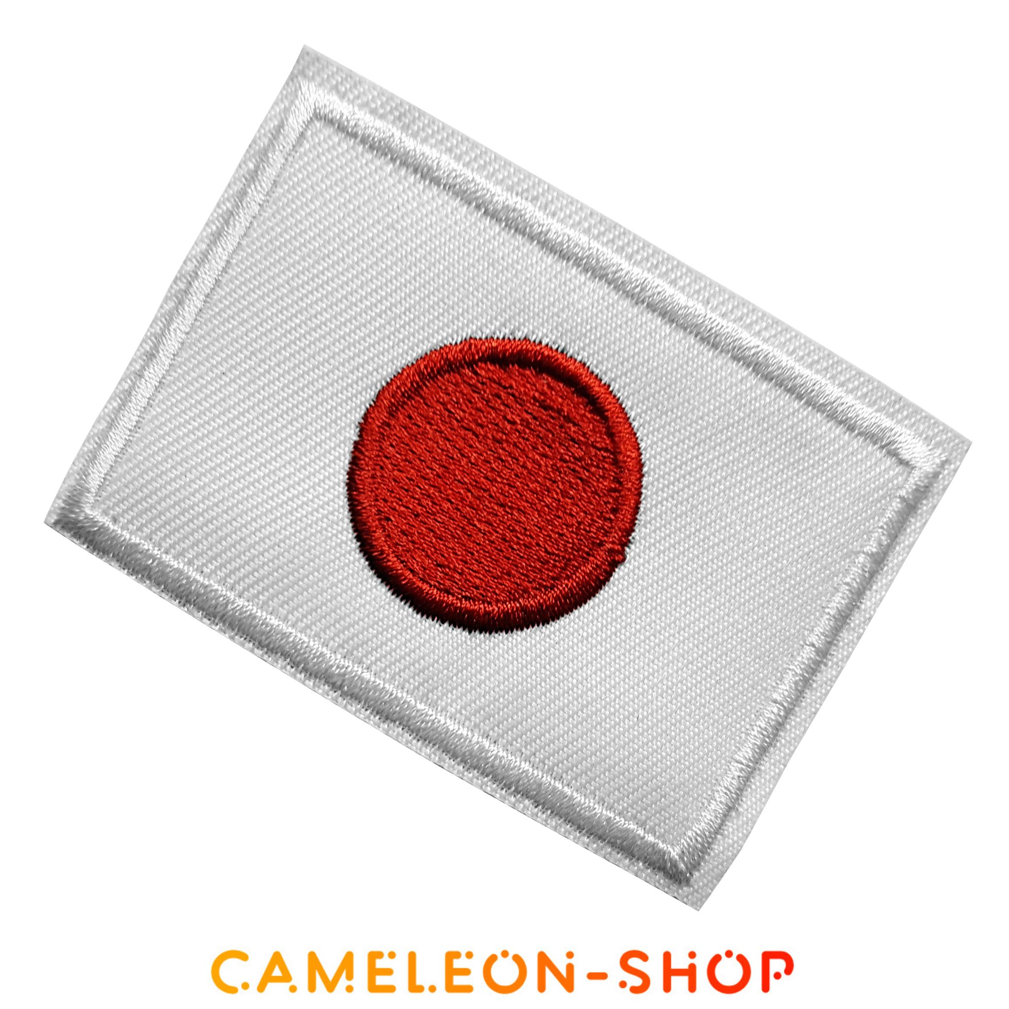Patch drapeau japon japonais blanc rouge 4