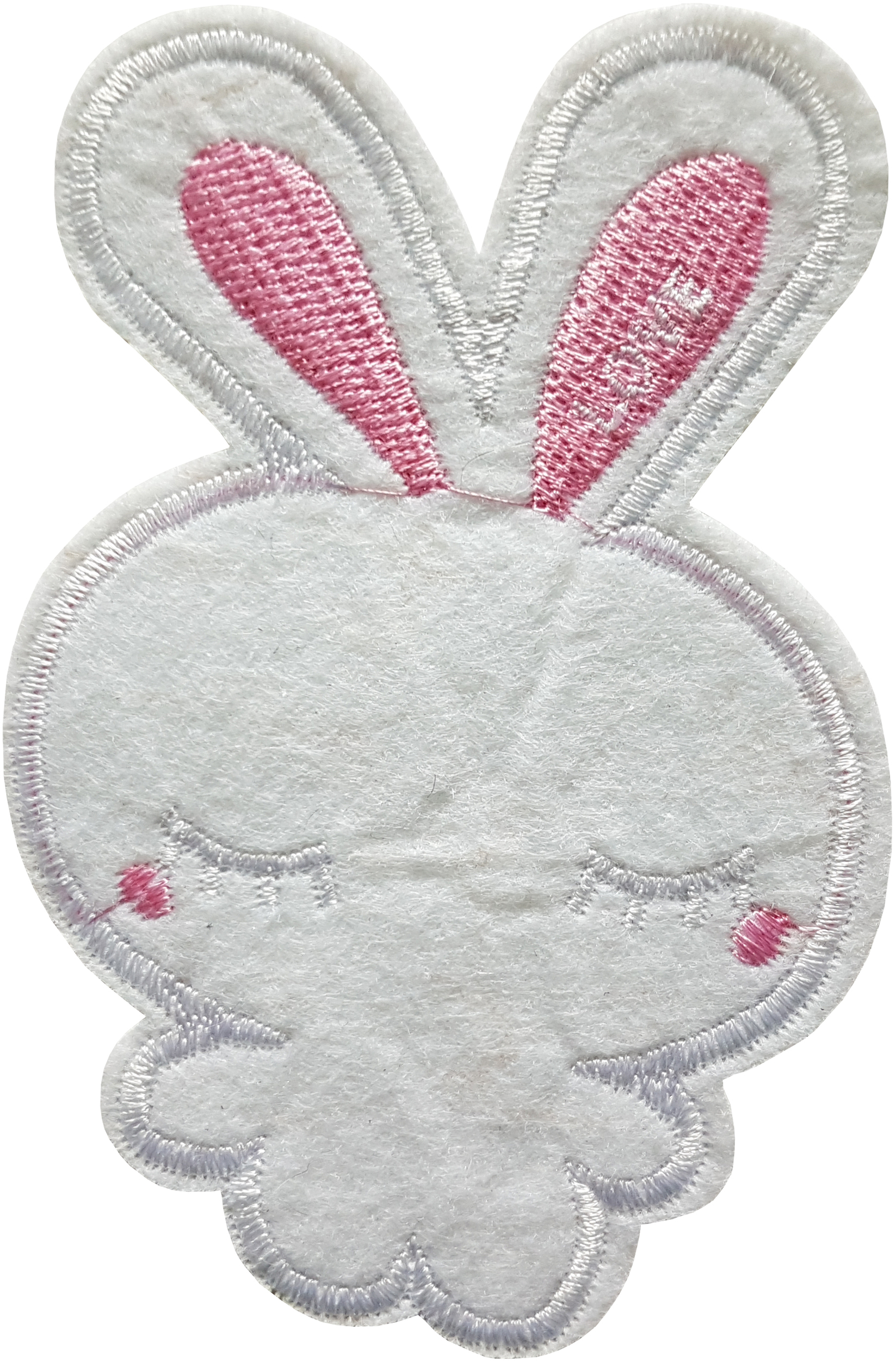 Patch Thermocollant Lapin Blanc et Rose