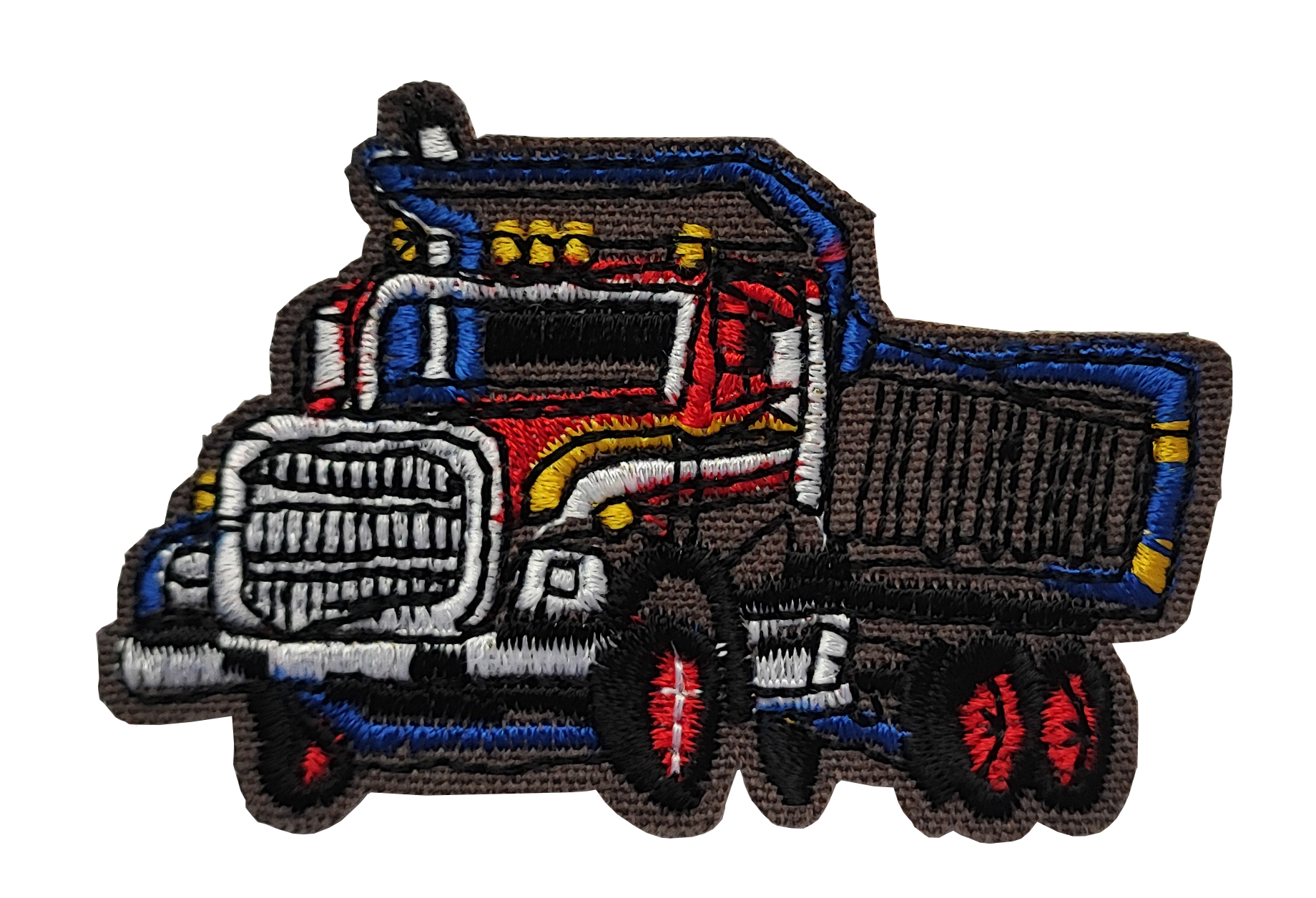 Patch Thermocollant Camion Bleu