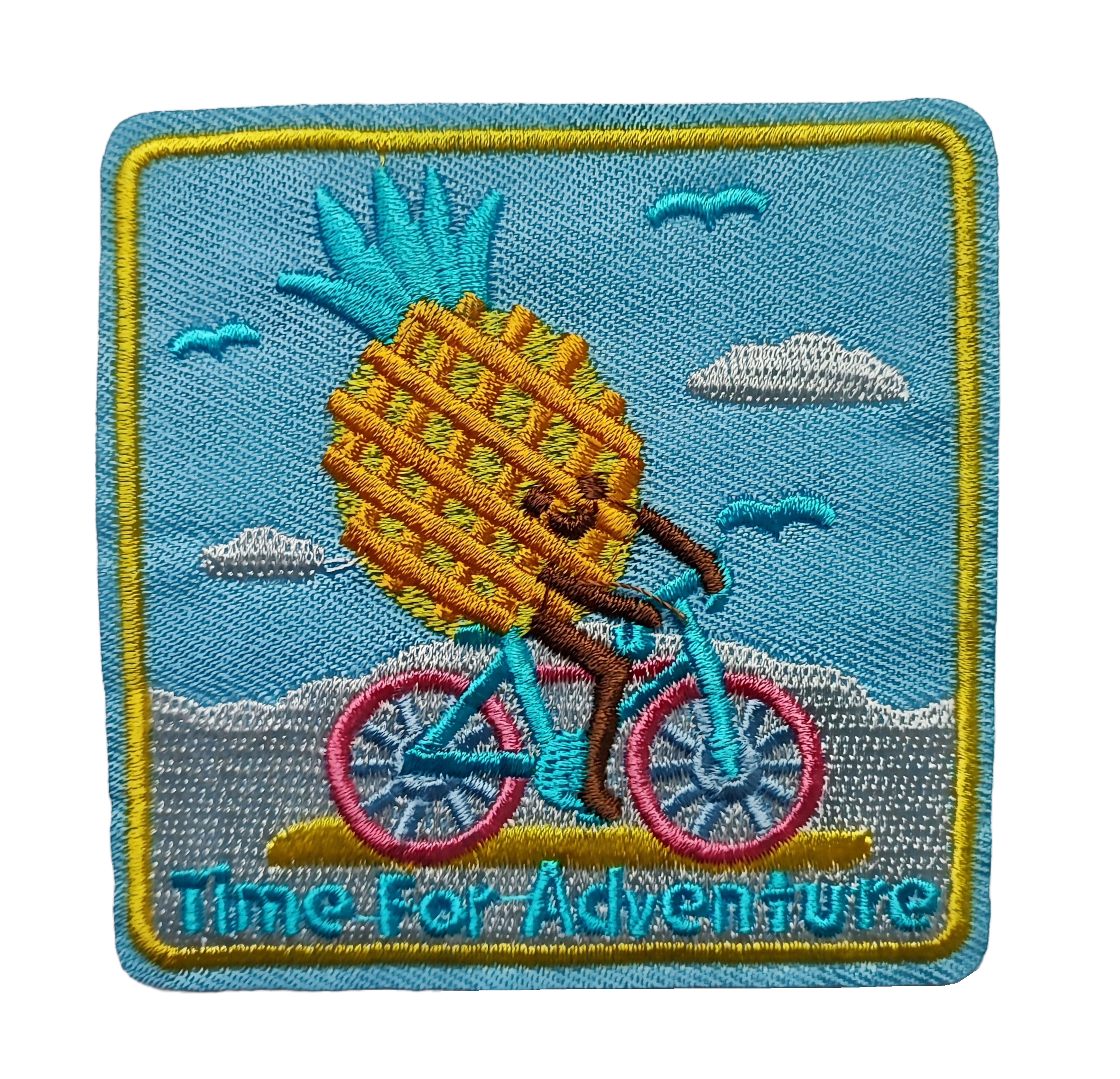 Patch Thermocollant Ananas à Vélo