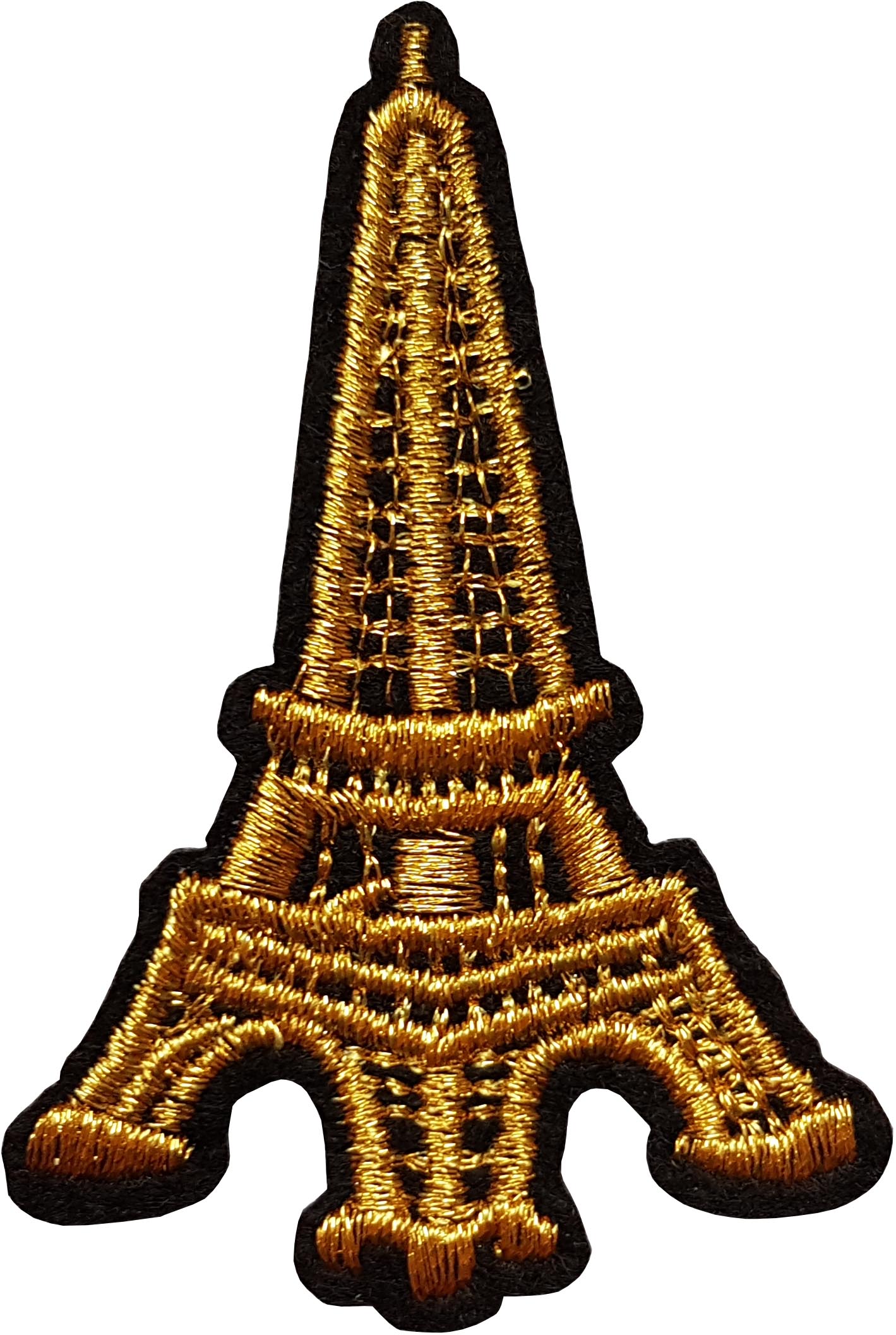 Patch Thermocollant Tour Eiffel Dorée