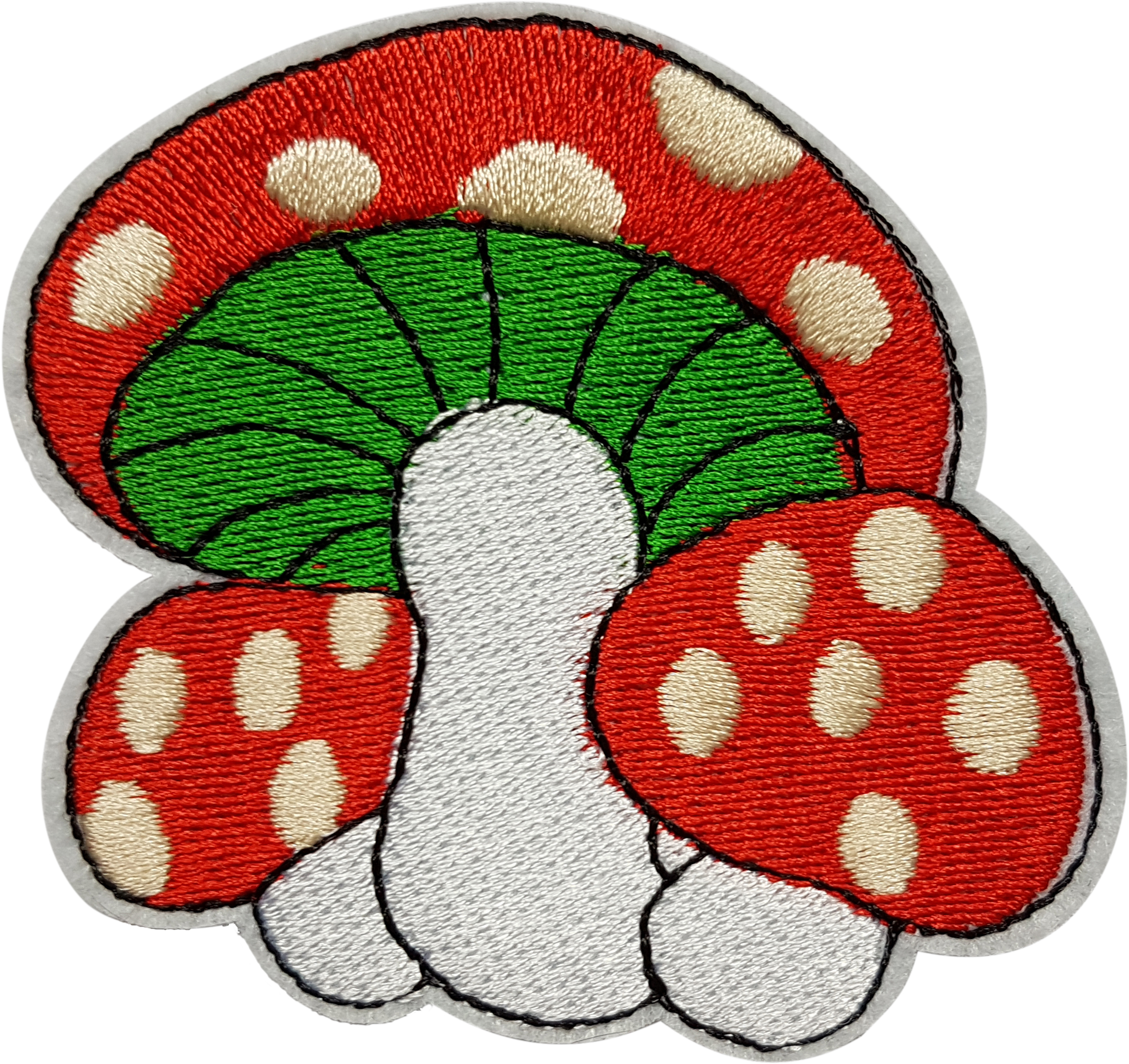 Patch Thermocollant Champignons Rouges
