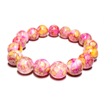 Bracelet Perle Plastique Multicolore