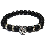 Bracelet Léopard Pierre Noir Mate 1