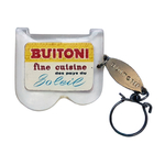 Porte clé vintage Buitoni sauce fine cuisine des pays du soleilage