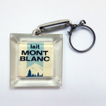 Porte clé vintage lait Mont Blanc