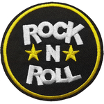 PAT934 - Patch rockeur Rock N Roll étoile star thermocollant